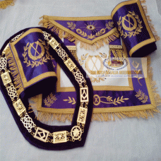 Masonic Grand Master Apron/Grand Lodge Officer Apron 