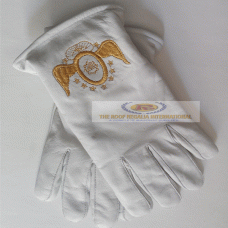 Masonic Memphis Leather Gloves 