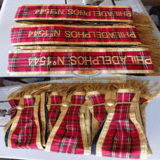 Masonic French rite Sashes Tartan