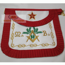 Masonic French rite Mb Master Apron 