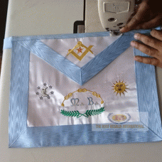 Masonic French rite Mb Master Apron 