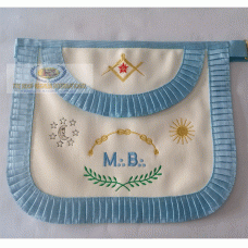 Masonic French rite Mb Master Apron 