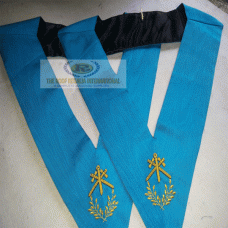 Masonic French rite Officer Collar 