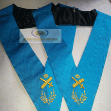 Masonic French rite Officer Collar 