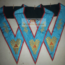 Masonic French rite Worship master Collar 