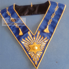 Masonic French rite Worship master Collar 