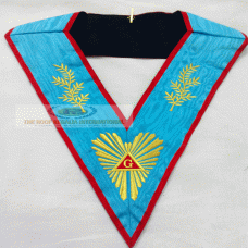 Masonic French rite Worship master Collar 