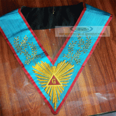 Masonic French rite Worship master Collar 