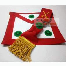 Masonic Irish regalia Royal Arch Apron & Sash red 