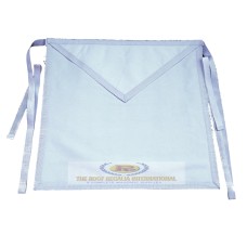 Masonic White Candidate Apron 